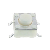 MJTP Series 0.197 Inch (in) Length (L) Square Tact Switch (MJTP1138A0)